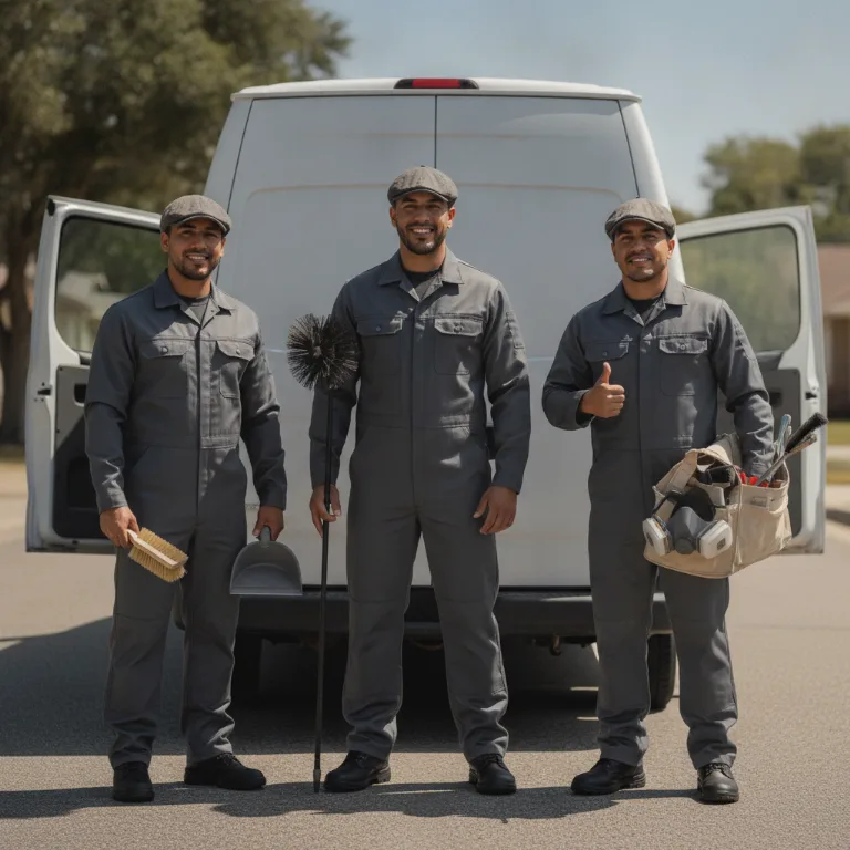 Limpador de Chaminés equipe em Americana
